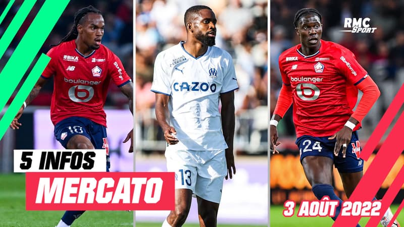 Sanches, Bakambu, Onana... Les 5 infos mercato du 3 août à la mi-journée