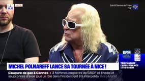 "Le public va se régaler": Michel Polnareff lance sa tournée à Nice