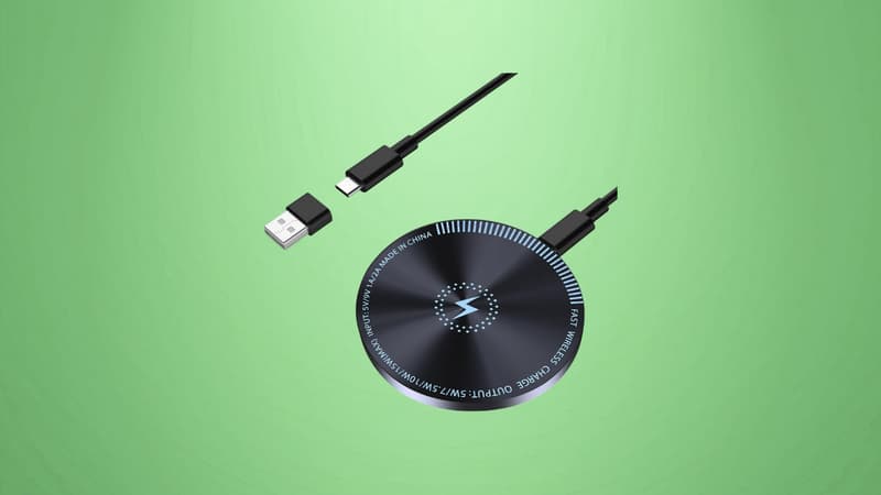 Ce chargeur induction à prix mini est compatible avec Apple, attention l'offre ne sera pas éternelle