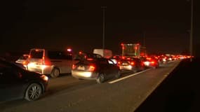 Des barrages filtrants sont organisés par les VTC aux abords des aéroports.