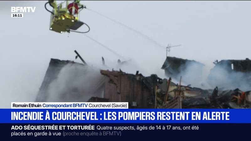 Incendie à Courchevel: le feu est maîtrisé mais "on reste évidemment toujours en alerte", déclare Vanina Nicoli, préfète de Savoie