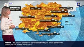 Météo Toulon-Var: le soleil matinal cédera sa place à la pluie dans l’après-midi ce dimanche, 16°C prévus à Sainte-Maxime