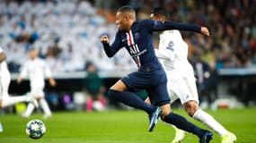Mbappé lors de Real-PSG