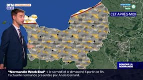 Météo Normandie: une région sous les nuages à l'exception du Cotentin, jusqu'à 13°C à Dieppe et à Caen
