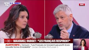 Fronde des patrons: "Il est urgent de l'entendre", affirme Laurent Wauquiez (LR)
