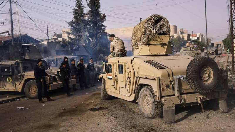 La bataille de Mossoul, en Irak, est-elle en train de vivre ses dernières heures? (Photo datant de janvier 2017)