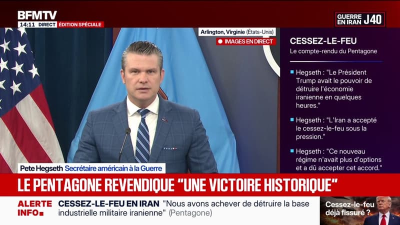 Guerre au Moyen-Orient: "L'Iran n'a jamais atteint notre porte-avions", affirme Pete Hegseth, secrétaire américain à la Défense