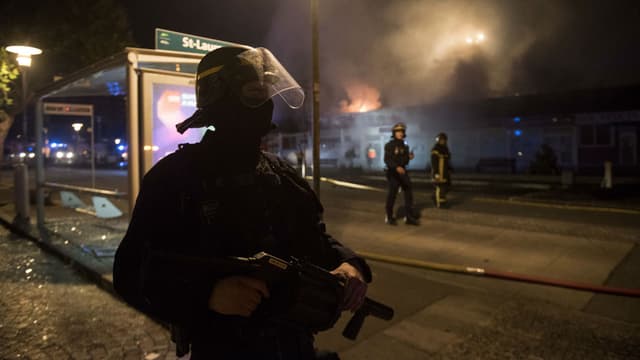Violences urbaines à Nantes dans la nuit du 3 au 4 juillet 2018