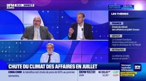 Chute du climat des affaires en juillet - 25/07