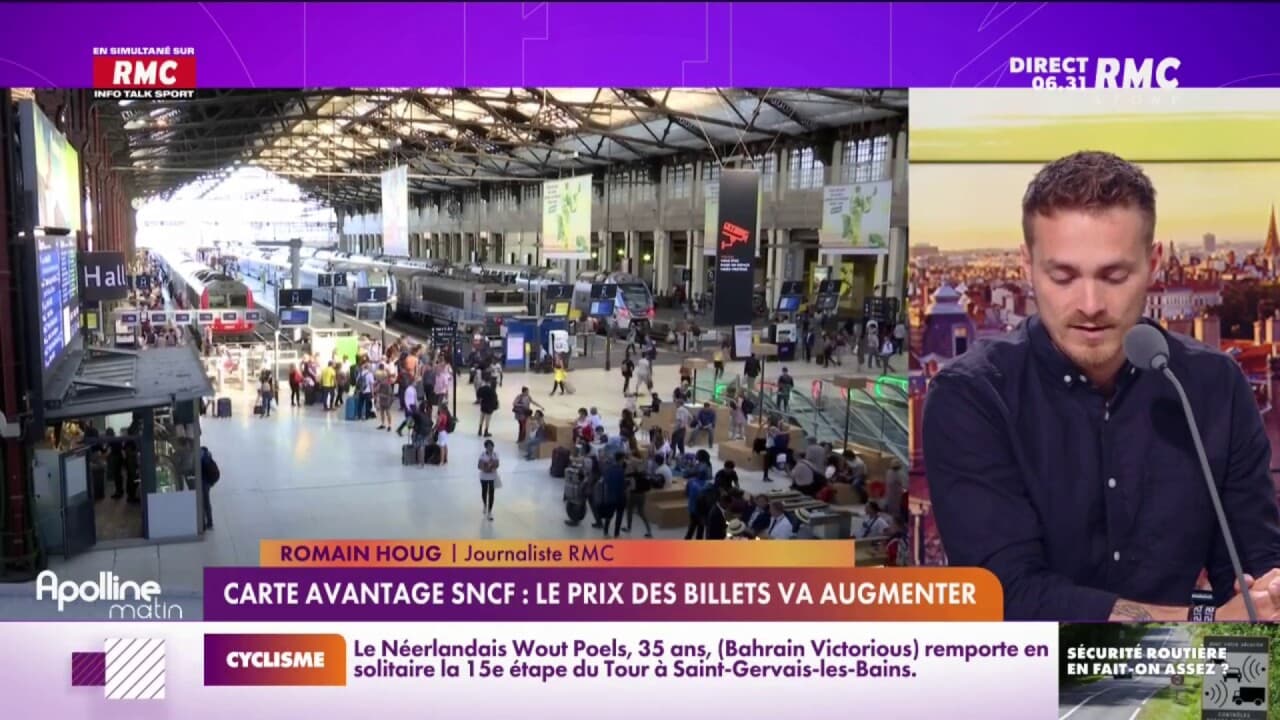 Carte Avantage SNCF le prix des billets va augmenter