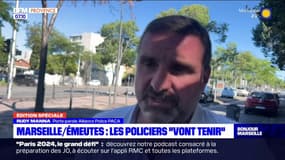 "On va tenir": les policiers fatigués après plusieurs nuits d'émeutes à Marseille