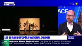 Alain Perroux, directeur de l'Opéra national du Rhin revient sur les 50 ans de l'institution