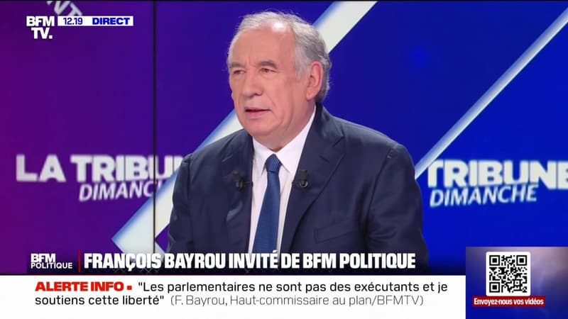 Absence des députés à l'Assemblée: Bayrou dénonce un comportement 