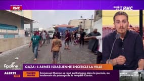 Gaza: l'armée israélienne encercle la ville