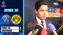 PSG 0-1 Dortmund : "C'est quoi cette question ?", Al-Khelaïfi refuse d'évoquer l'avenir de Luis Enrique