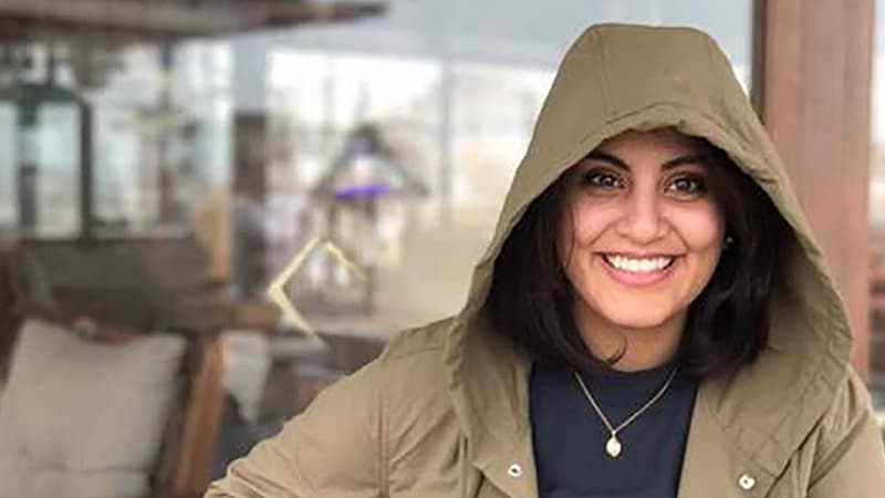 La militante saoudienne des droits humains Loujain al-Hathloul