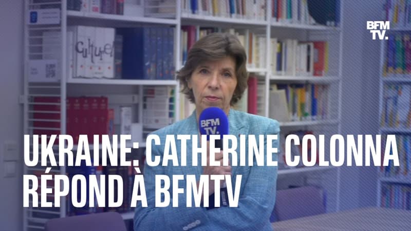 Ukraine: l'interview de Catherine Colonna en intégralité