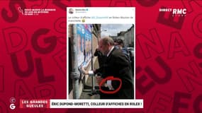 Les tendances GG: Eric Dupond-Moretti, colleur d'affiches en Rolex ! - 17/05