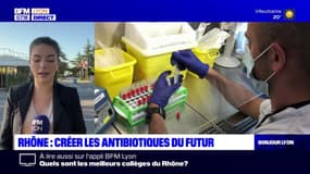 Rhône: créer les antibiotiques du futur
