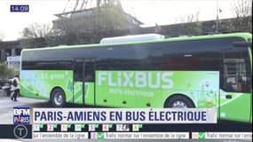 Une première liaison Paris-Amiens en bus électrique