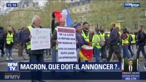 Qu'attendent les gilets jaunes des annonces d'Emmanuel Macron ?