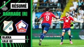 Résumé : Rijeka 1-1 Lille (Q) - Conference League (barrage retour)