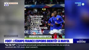 L'équipe de France espoirs au stade Mayol en juillet