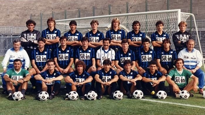 L'équipe de l'Atalanta Bergame version 1987-88 L'équipe de l'Atalanta Bergame version 1987-88