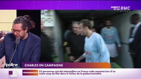 Charles en campagne : Gros coup de com' pour Emmanuel Macron qui a joué au match de foot - 15/10