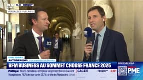 BFM BUSINESS au somment Choose France 2025 : Antoine Le Nel, vice-président de Revolut