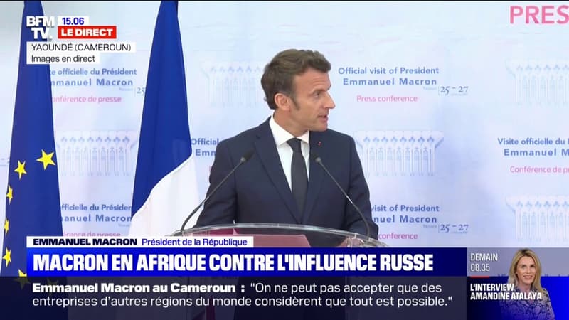 Emmanuel Macron en Afrique: 