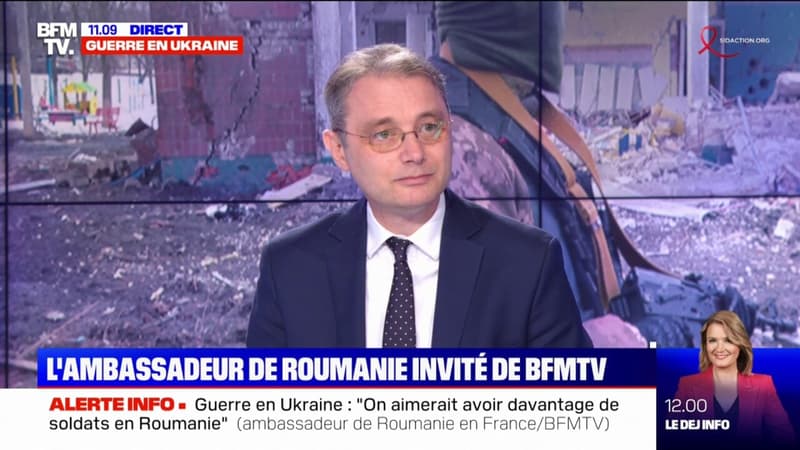 Guerre en Ukraine: l'ambassadeur de Roumanie souhaiterait 