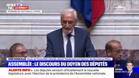 Le discours du doyen des députés José Gonzalez à l'Assemblée nationale