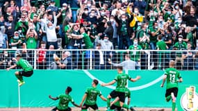 Les supporters du club allemand de Münster en août 2021