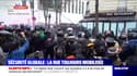 Sécurité globale: premiers heurts dans le cortège parisien