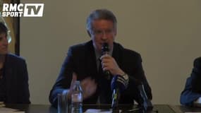 "Officialiser notre engagement vers les Jeux de Paris 2024" Bernard Lapasset 