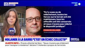 Attentat de Nice: pour François Hollande, "il n'y a pas eu de relâchement"