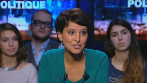 Najat Vallaud-Belkacem était l'invitée de BFM Politique dimanche.
