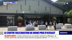 Digne-les-Bains: le centre de vaccination pris d'assaut