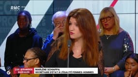 #Grand Oral - "Nous ferons une loi encore plus contraignantes si les condamnations pour agressions sexuelles n'augmentent pas d'ici un an !" @MarleneSchiappa #GGRMC