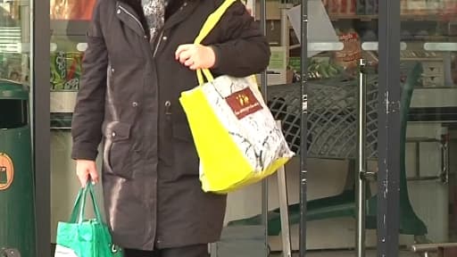 Devant le supermarché Match de Lille