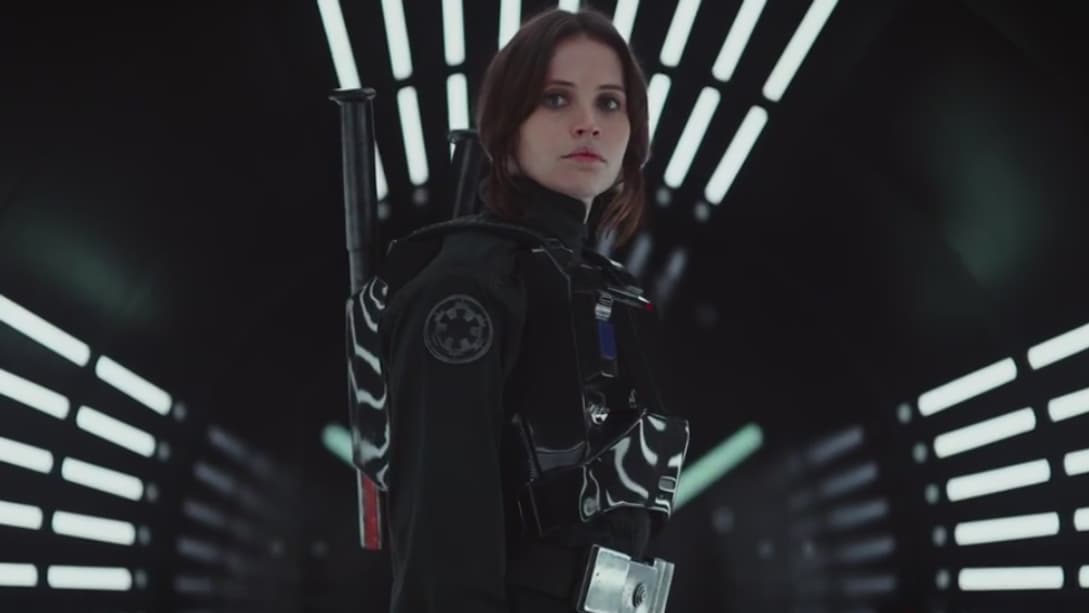 Felicity Jones dans "Rogue One: A Star Wars Story" Felicity Jones dans "Rogue One: A Star Wars Story"