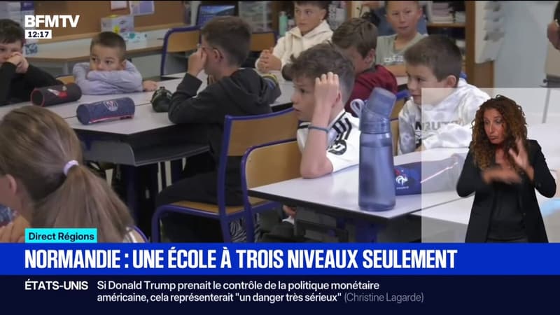 Normandie: cette école n'accueille que des CE2, CM1 et CM2