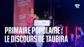 Primaire populaire: le discours de Christiane Taubira après sa victoire