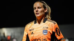 Mylène Chavas face à Wolfsburg.