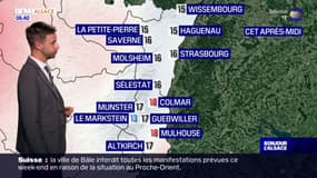 Météo Alsace: de la pluie ce jeudi et un risque d'orages, jusqu'à 16°C à Strasbourg et 18°C à Colmar