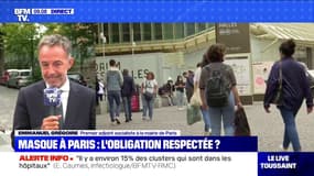Masque à Paris: Emmanuel Grégoire se félicite de "la clarification des consignes" 