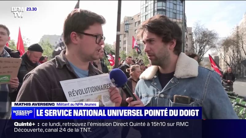 L'ENQUÊTE - Une étape du tour de France du SNU chahuté par des manifestants
