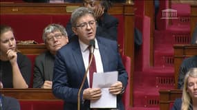 Jean-Luc Mélenchon à l'Assemblée nationale 