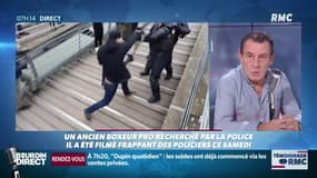 Boxeur de policier: "Une femme a été agressée par les CRS et il l'a défendue" 
